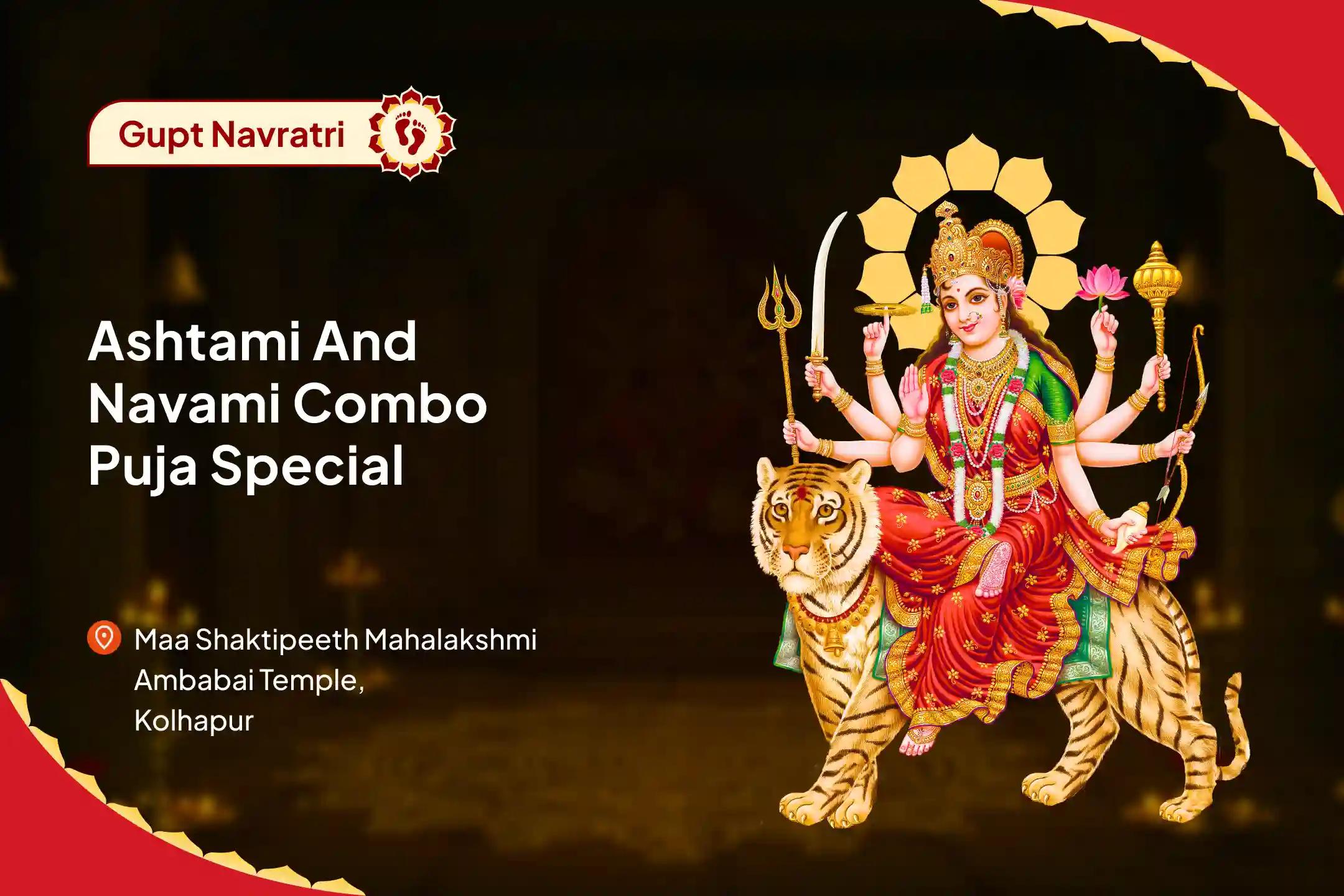 Gupt Navratri Ashtami & Navami Combo Special Ashtami Neelkhanteshwar Rudrabhishek, Maa Tara Tantrokta Yagya and Navami Kanya Pujan & Bhoj For Fierce Protection From Negativity, Toxicity and Deep Fears