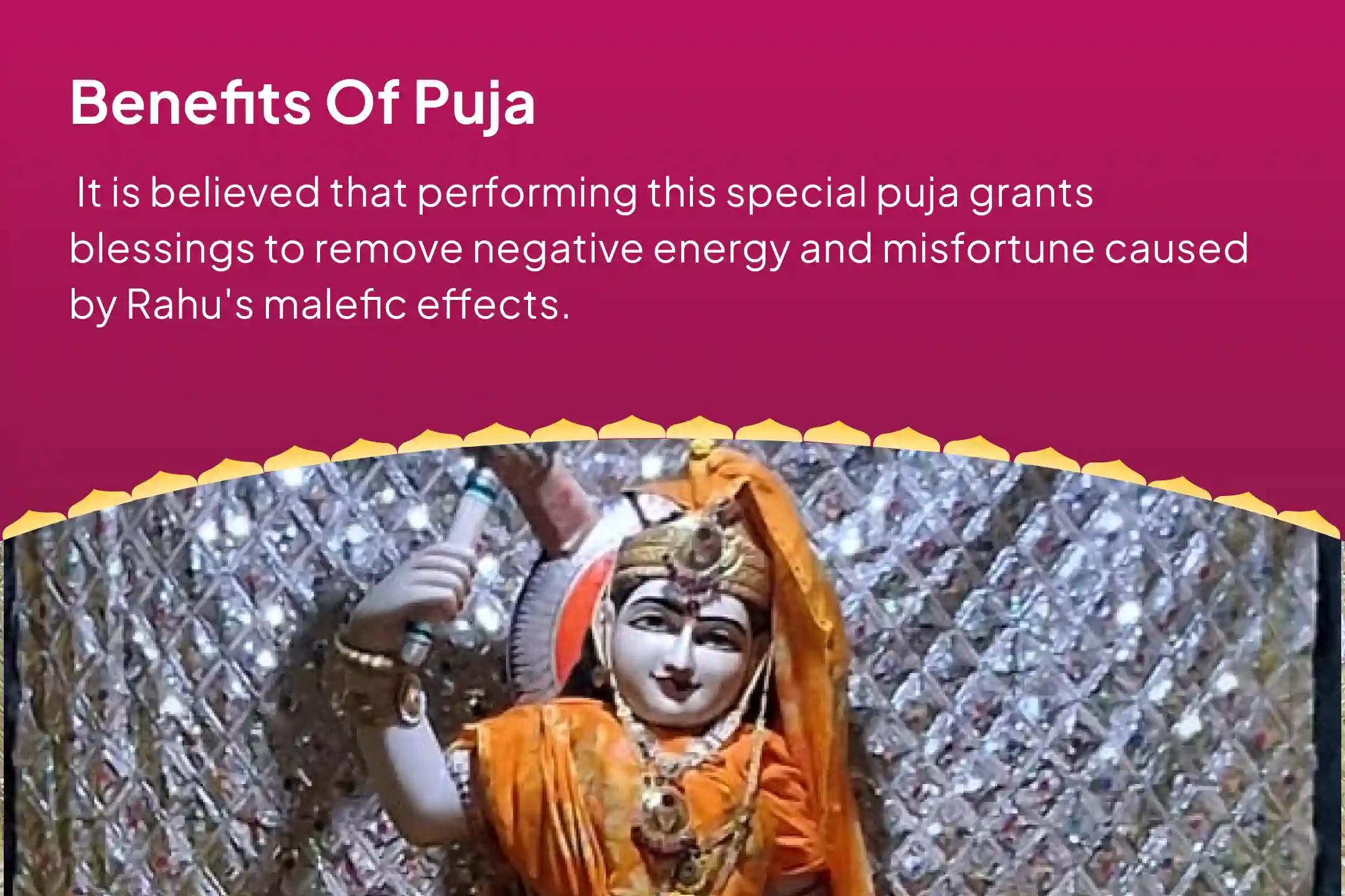 God of Kalyug Rahu Shanti Combo Rahu Graha Shanti Yagya, Maa Bagalamukhi Tantra Yukta Yagya and Batuk Bhairav Aapda Haran Pujan To Paralyse Negative Energies and Sudden Misfortunes in Life
