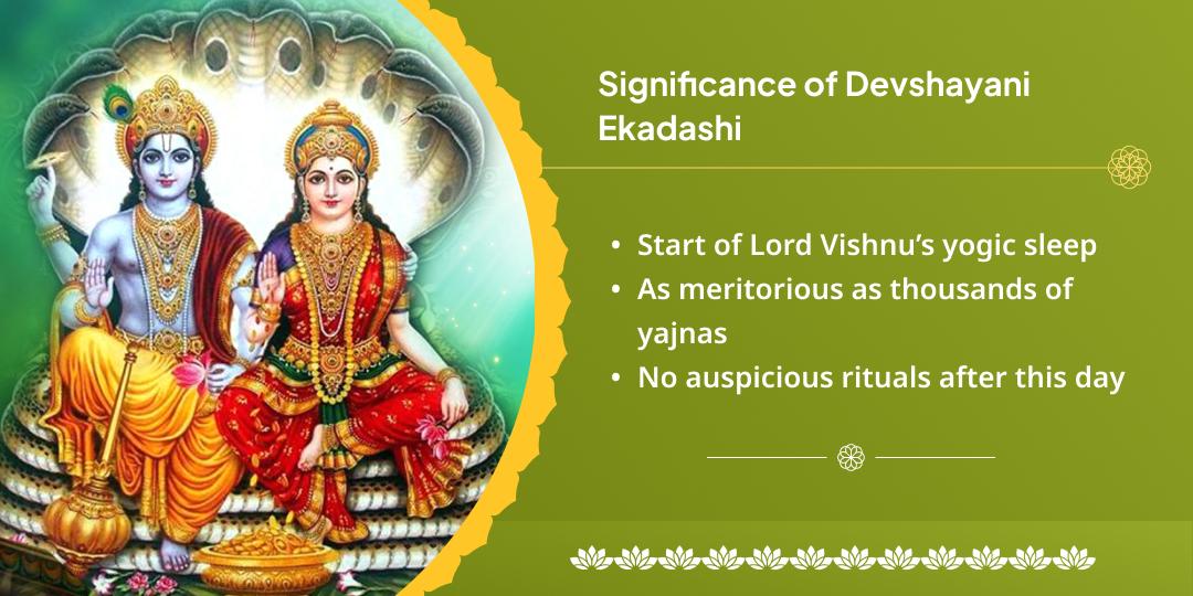 Devshayani Ekadashi Vishnu-Lakshmi Dual Temple Chadhava