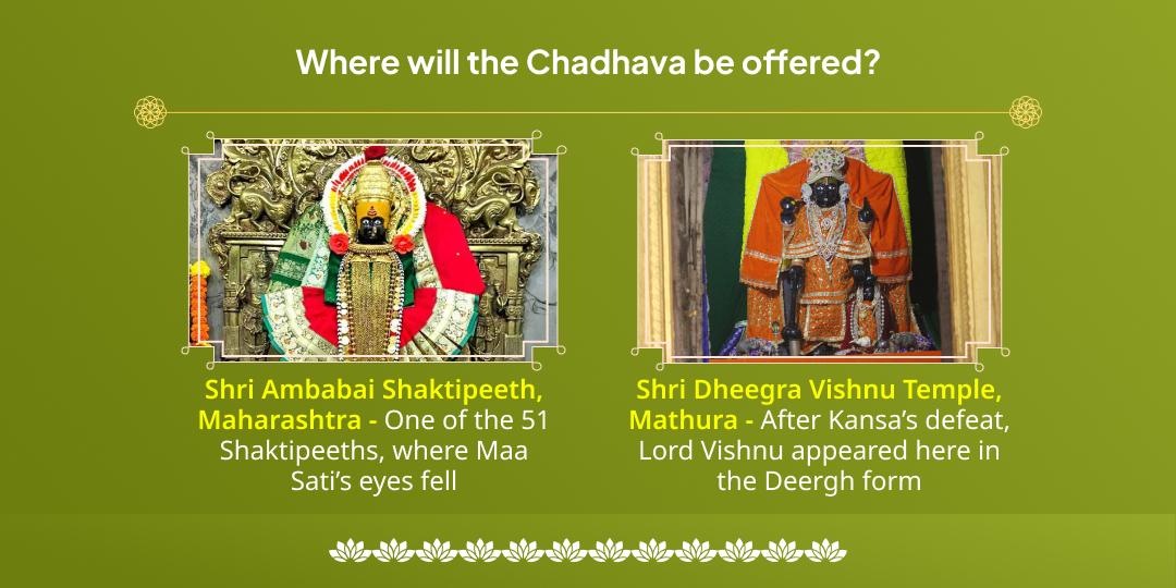 Devshayani Ekadashi Vishnu-Lakshmi Dual Temple Chadhava
