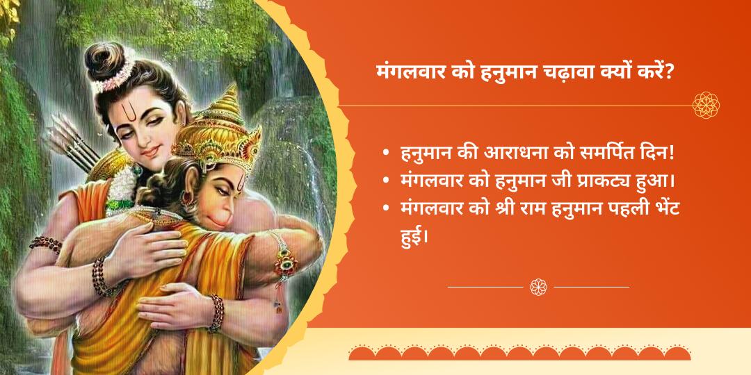 मंगलवार पंचमुखी हनुमान चढ़ावा