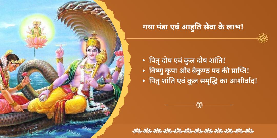 देवशयनी एकादशी पितृ शांति आहुति एवं पंडा सेवा