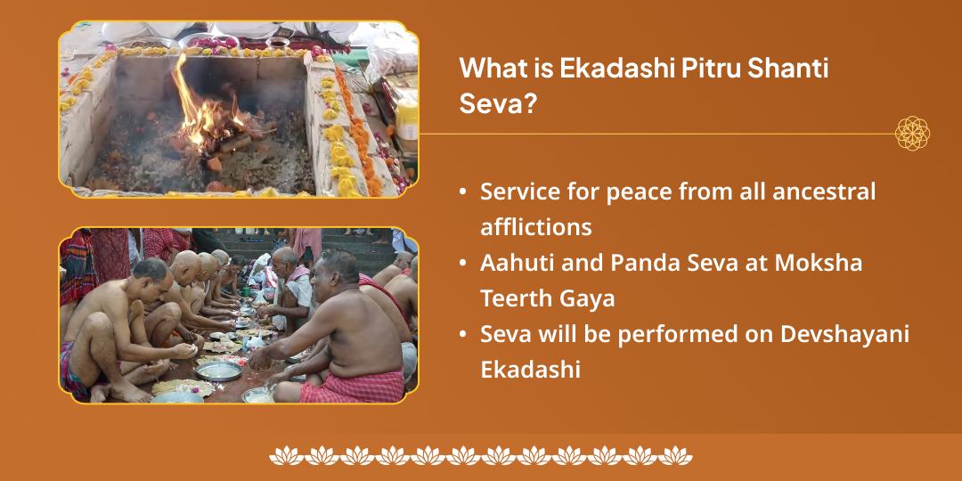 Devshayani Ekadashi Gaya Pitru Shanti Ahuti & Panda Seva