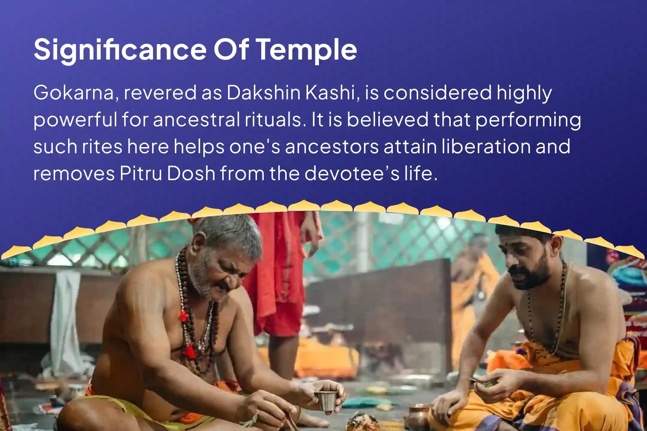 Ashadha Purnima Dakshin Kashi' Gokarna Teerth Kshetra Special Narayan Bali Puja, Tripindi Shradh Pitru Dosh Shanti Puja to Relieve Ancestral Curse and Bring peace for departed souls