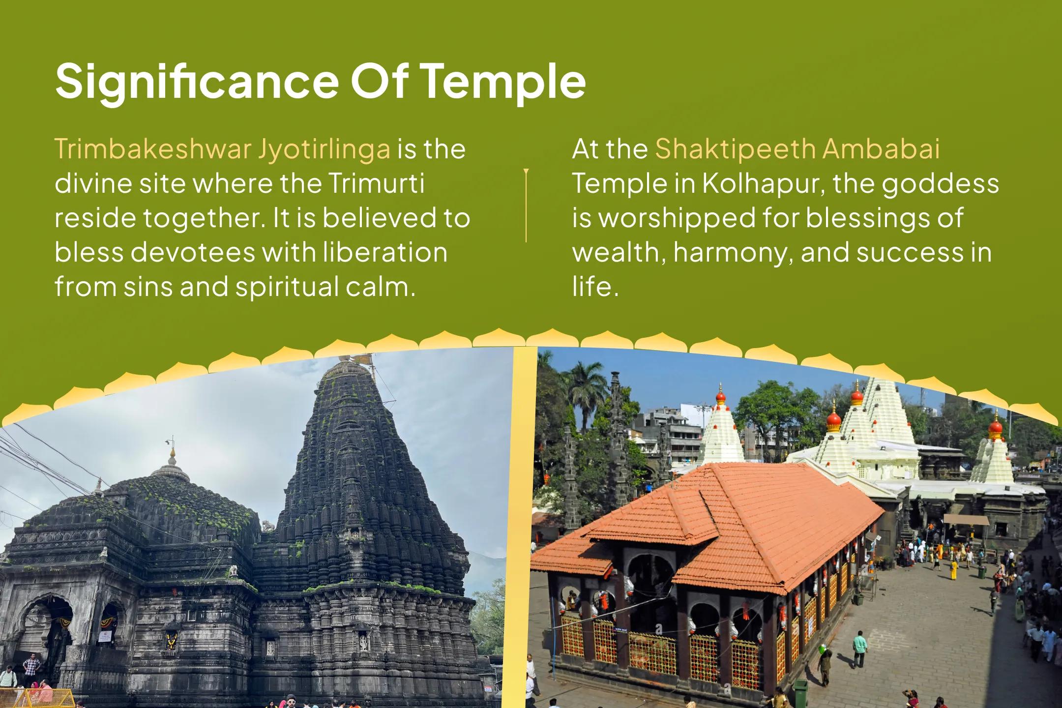 First Day of Shravan: Jyotirlinga + Shaktipeeth Special Shravan Shiva–Shakti Union Ritual at Trimbakeshwar & Kolhapur for Balancing Relationships, Inner Masculine-Feminine Energy & Spiritual Harmony