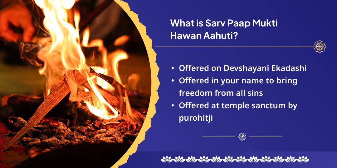 Devshayani Ekadashi Sarv Pap Mukti Vishnu Hawan Aahuti Seva 