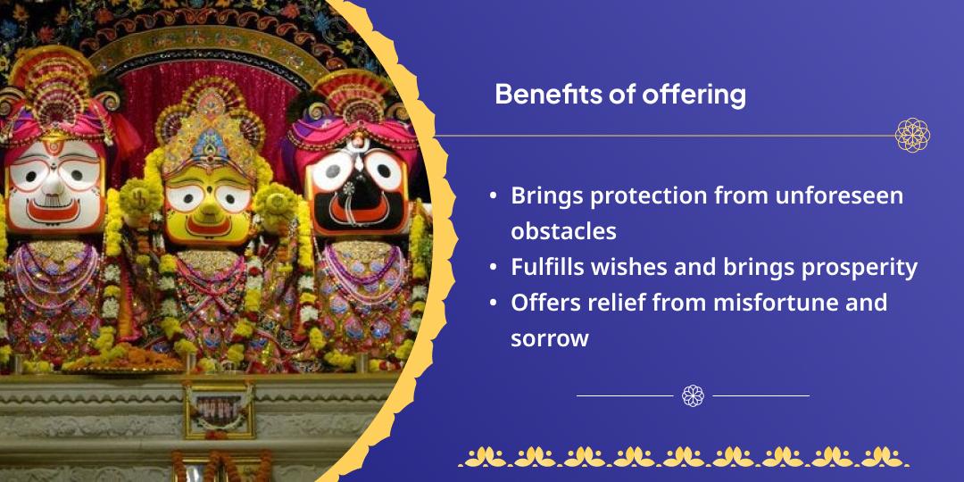 Ekadashi & Rath Yatra Vishnu-Lakshmi-Jagannath Tri-Temple Chadhava 