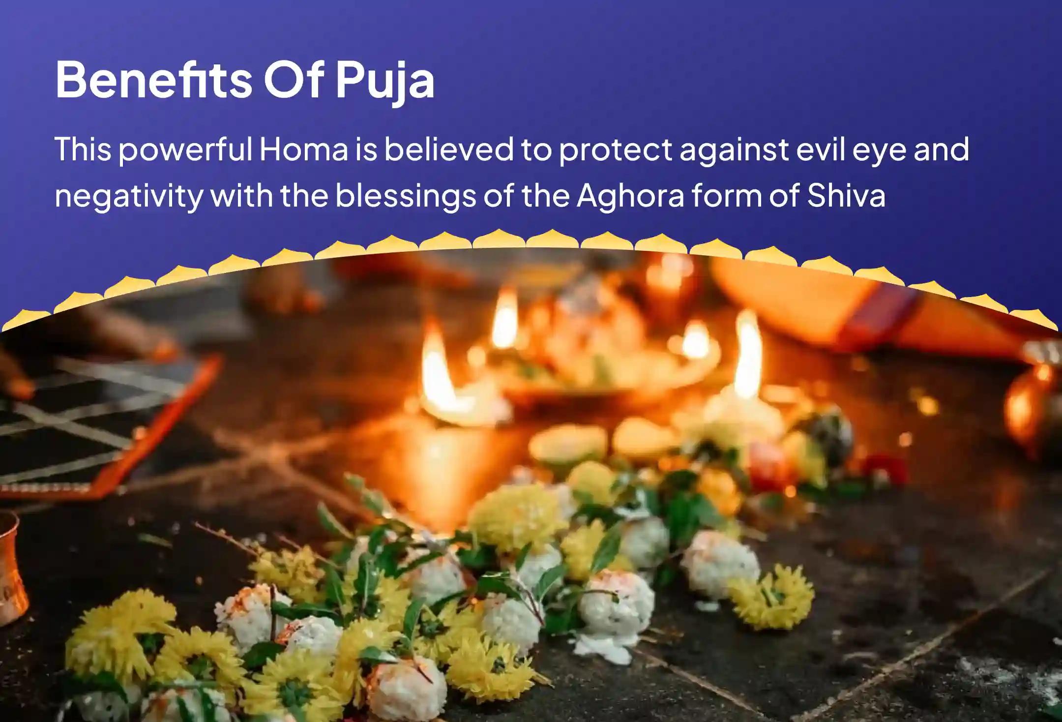 Bhoum Pradosh Gokarna special Gokarna Special Aghorastra Homam to Overcome Nazar Dosha and Protection from Negative Energies