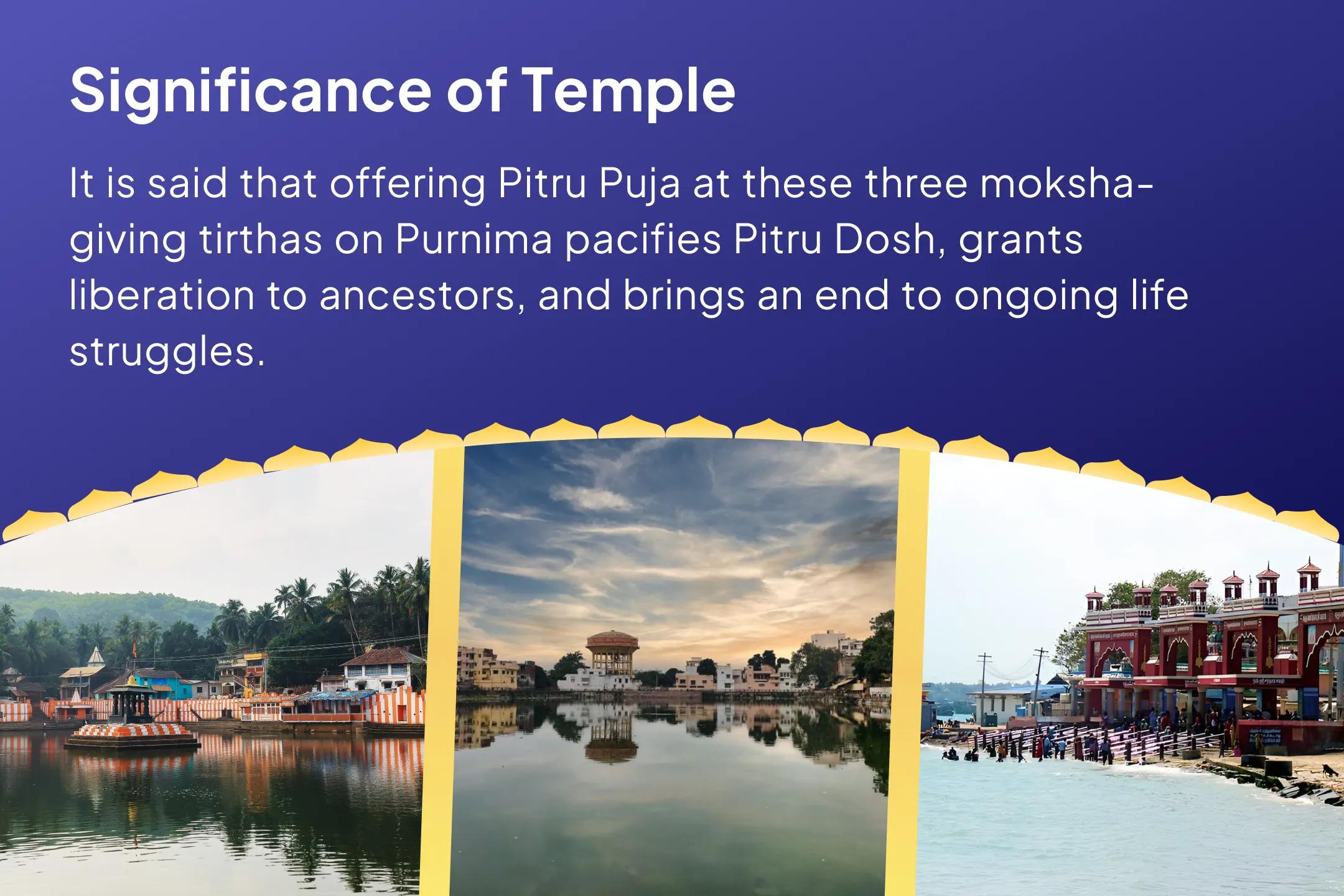Pitru Mukti and Blessings - 3 Moksha Tirth Purnima Special Kashi-Rameshwar-Gokarna Purnima Pitru Shanti Puja and Yagya For peace across both mother’s and father’s lineages