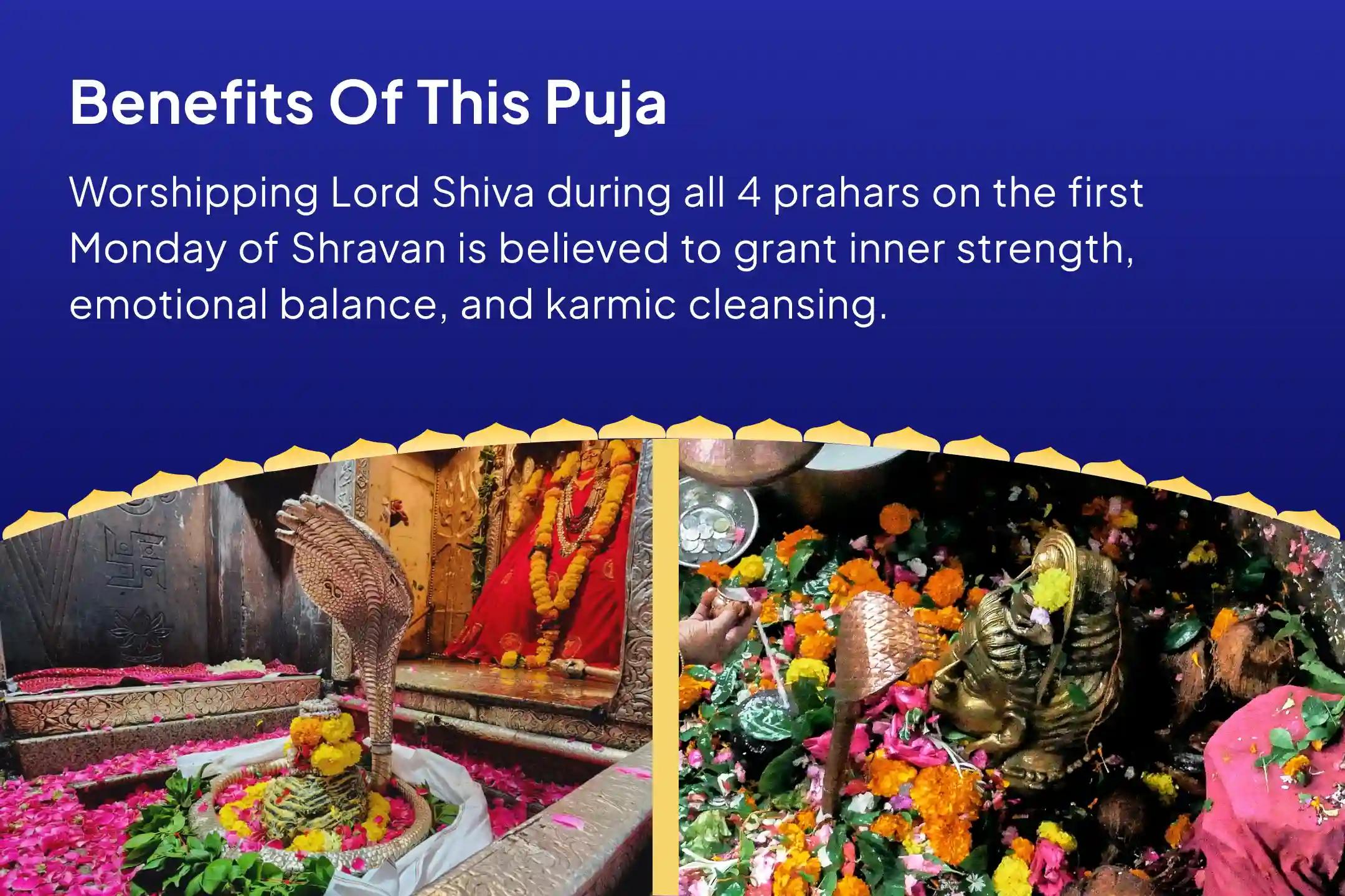Shravan First Monday 4-Prahar Jyotirlinga Maha Abhishek Shiva Prahar Kavach – 2 Jyotirlingas, 4 Time Zones, 1 Sacred Day For Protection, Emotional Healing, Clarity and Karmic Purification