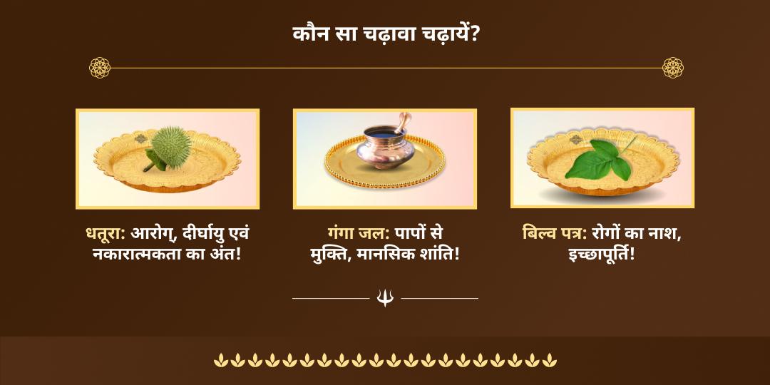 श्रावण सोमवार वैद्यनाथ ज्योतिर्लिंग चढ़ावा
