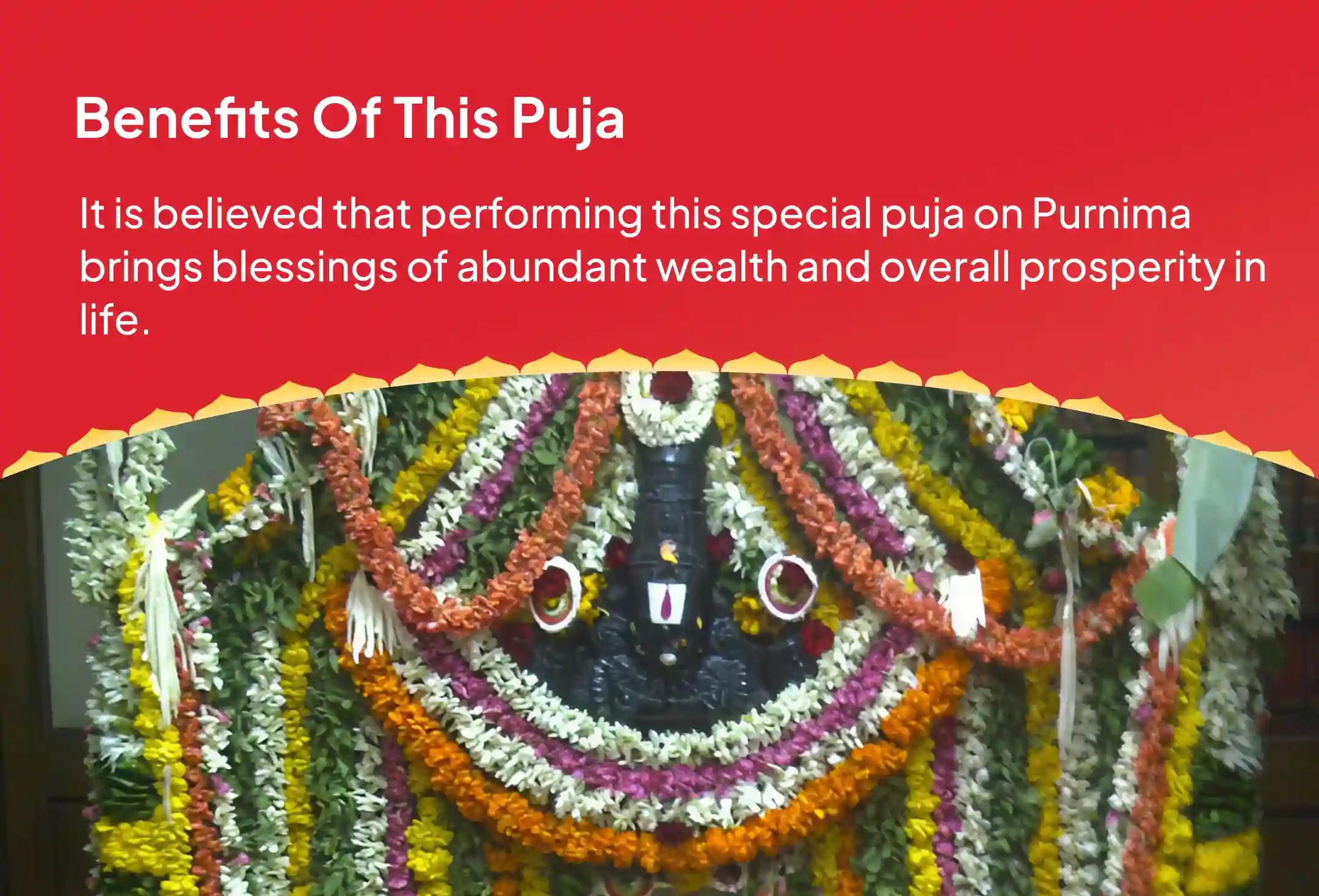 Purnima Satyanaraya Puja Special Satyanarayan Katha and Dhanvantri Homam For Abundance of Wealth and Overall Prosperity