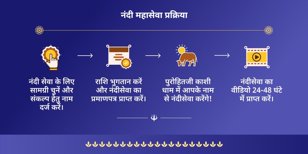 श्रावण सोमवार शिव नगरी काशी नंदी सेवा