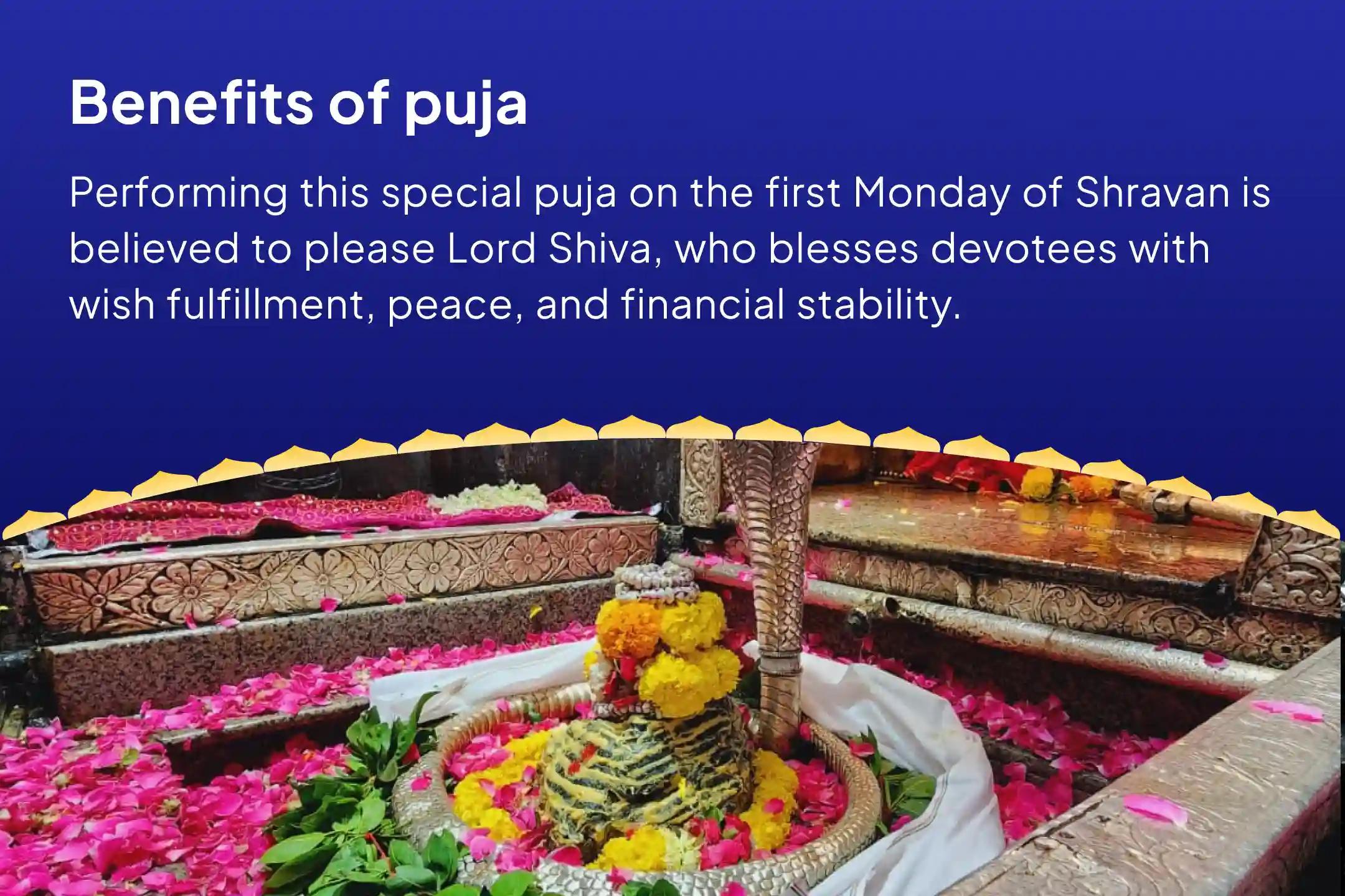 Jyotirlinga Shravan First Monday Special Omkareshwar Rudrabhishek For Fulfilment of all wishes And Financial Stability 