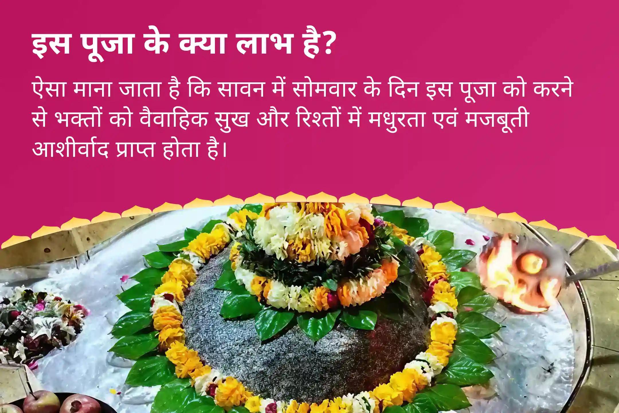 रिश्तों में खुशहाली एवं विवादों से मुक्ति के आशीष के लिए सावन सोमवार विशेष - काशी में शिव-शक्ति कल्याण महोत्सव गौरी केदारेश्वर शिव-पार्वती विवाह पूजन एवं अर्धनारीश्वर अभिषेक
