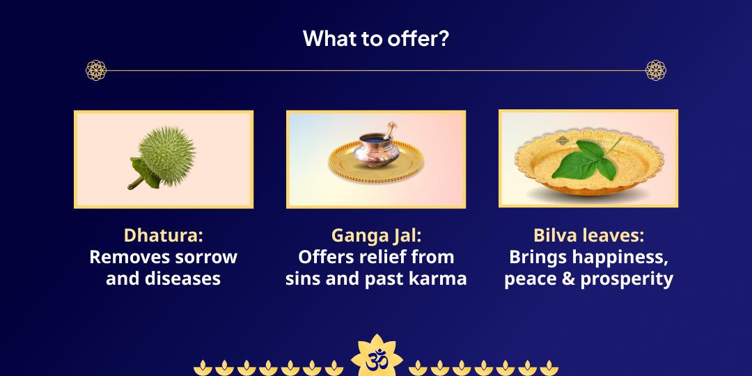 First Shravan Monday Shiva Tri Jyotirlinga Chadhava