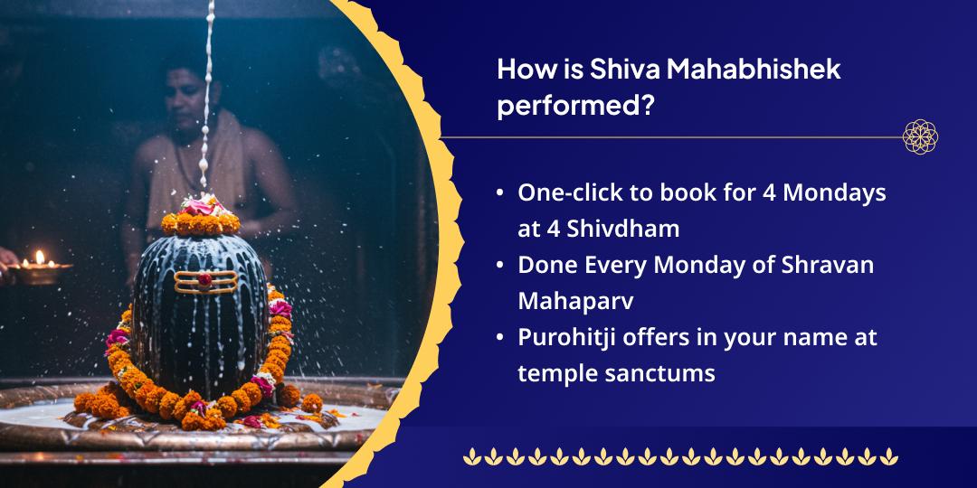 Shravan 4 Somwar Shiv 4 Temple Mahabhishek Chadhava Sankalp