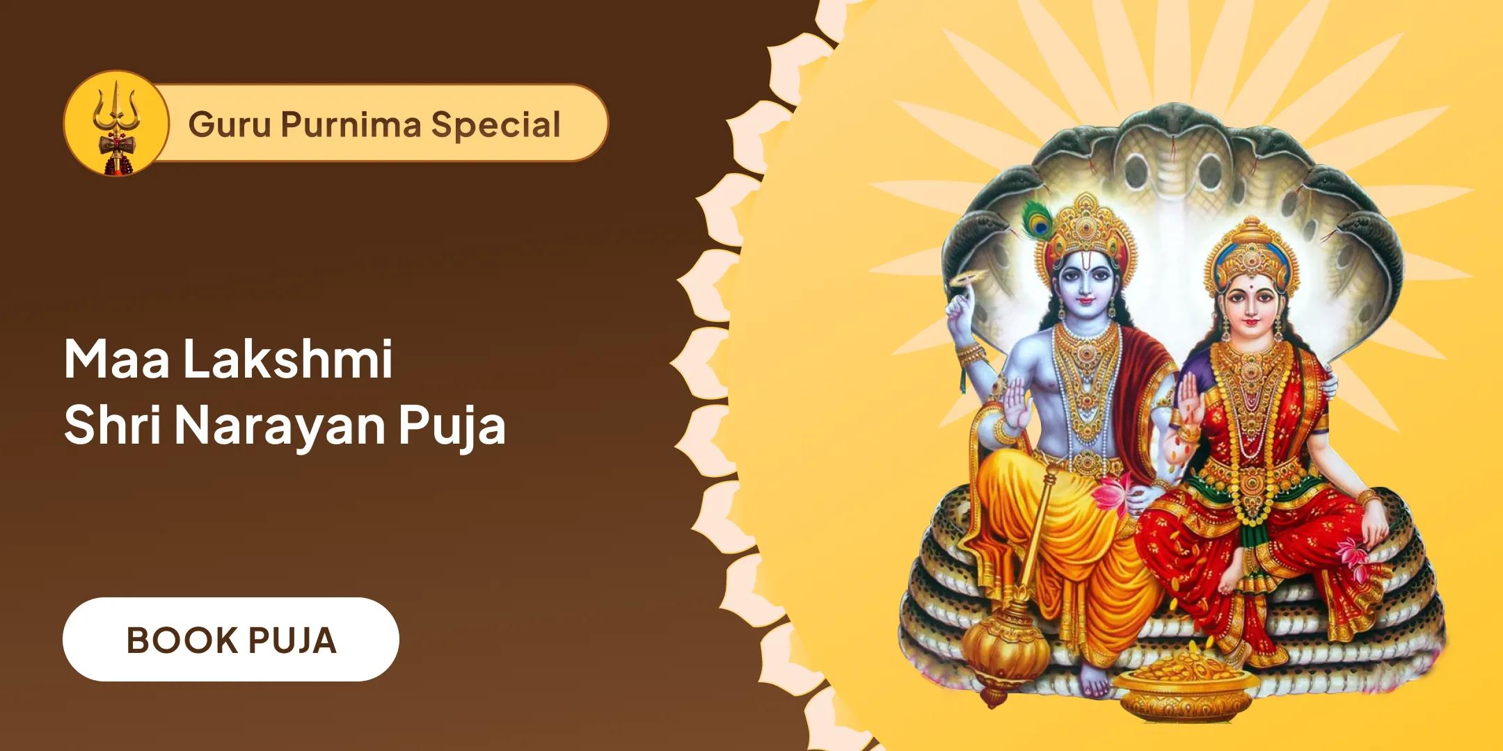 Lakshmi-Narayan Puja, Sri Sukta Path and Vishnu Mahalakshmi Yagya