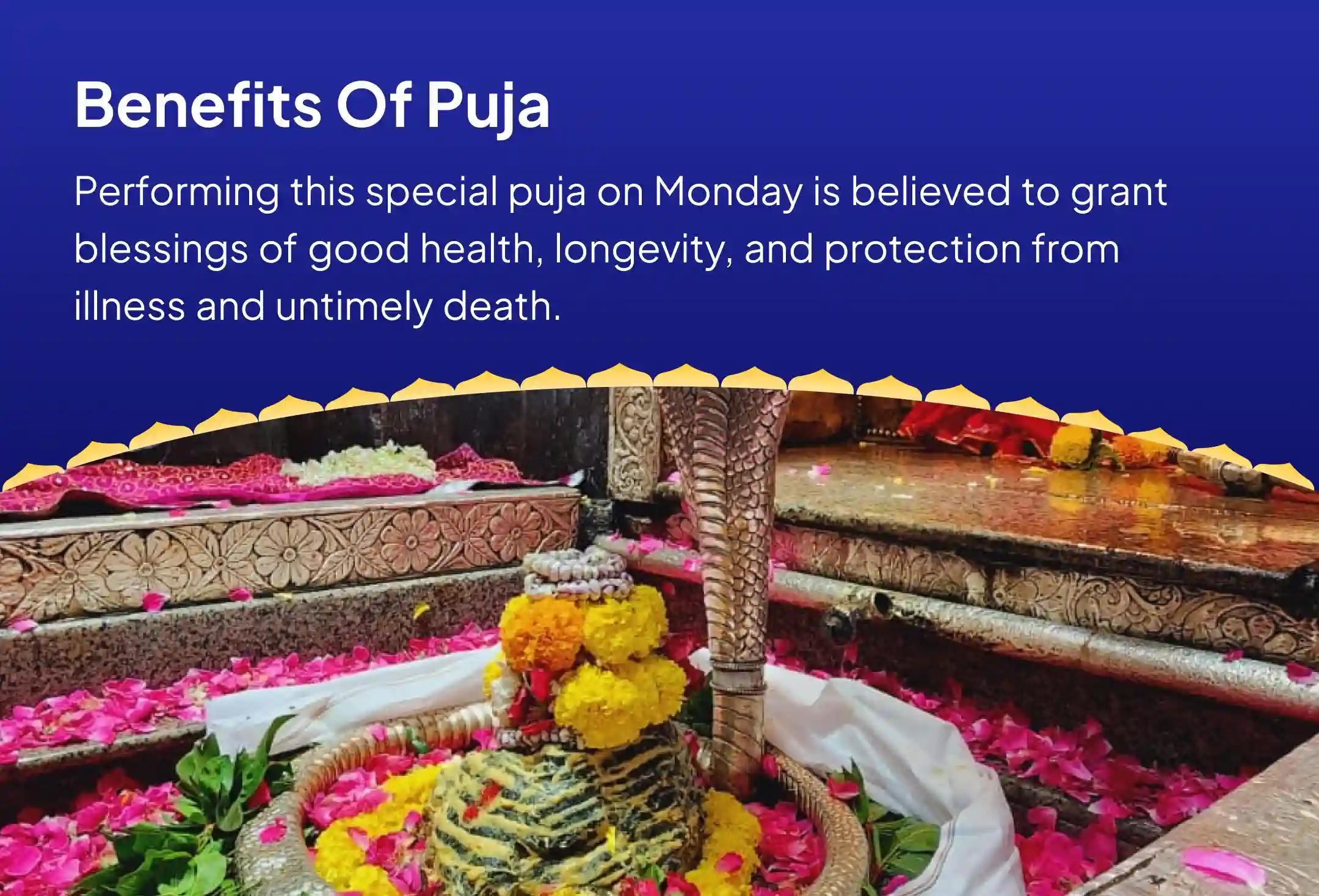 Monday Jyotirlinga Special 10.08 Lakh Jaap by 108 Brahmins 10,08,000 Mahamrityunjaya Maha Anushthan & Panchamrit Rudrabhishek  For Healing, Longevity, and Protection From Illness, and Untimely Death
