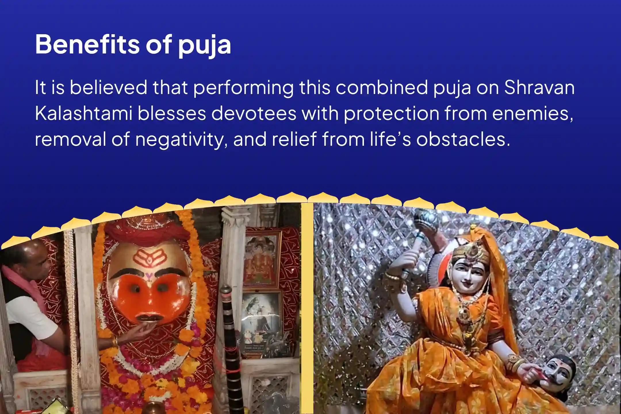 Shravan Kalashtami Bhairav-Devi Special Maa Bagalamukhi, Kaal Bhairav and Sankat Mochan Hanuman Sarva Kasht Nivaran Puja and Yagya for Protection from Enemies, Destroying Negativity and Removing Obstacles in Life