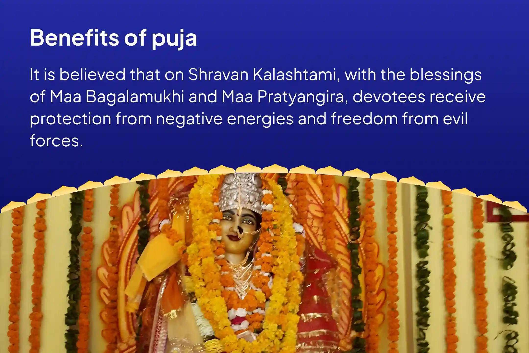 Shravan Kalashtami Mahavidhya 36 Brahmin Special Bagalamukhi-Pratyangira Kavach Path, 1,25,000 Bagalamukhi Mool Mantra Jaap and Havan for Devi's Protection to Repel Malevolent Energies and Negative Influences