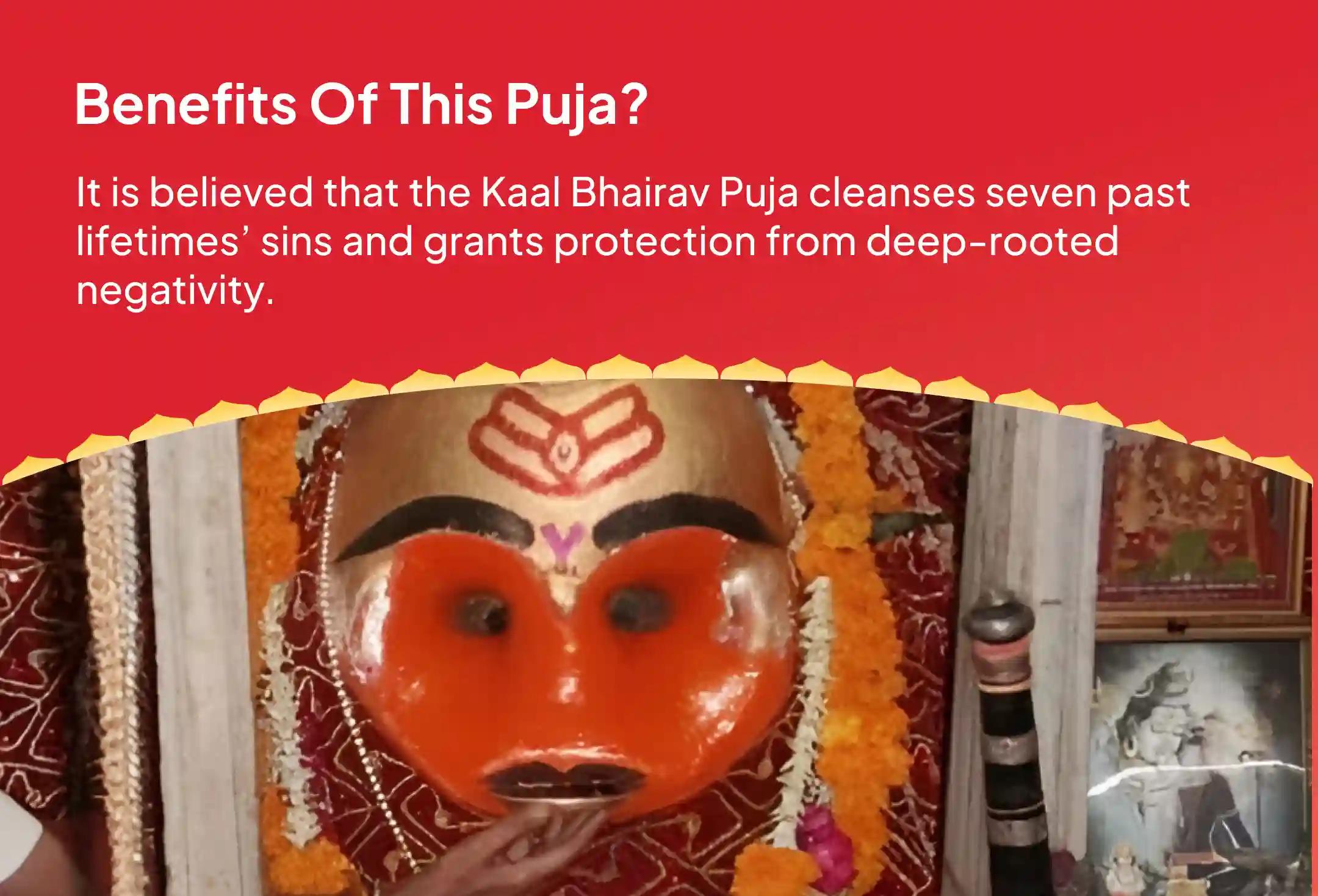 Kalashtami Kaal Bhairav Kashi Special Kaal Bhairav Puja in Kashi to Remove 7 Past Lifetimes' Sins and Negativity