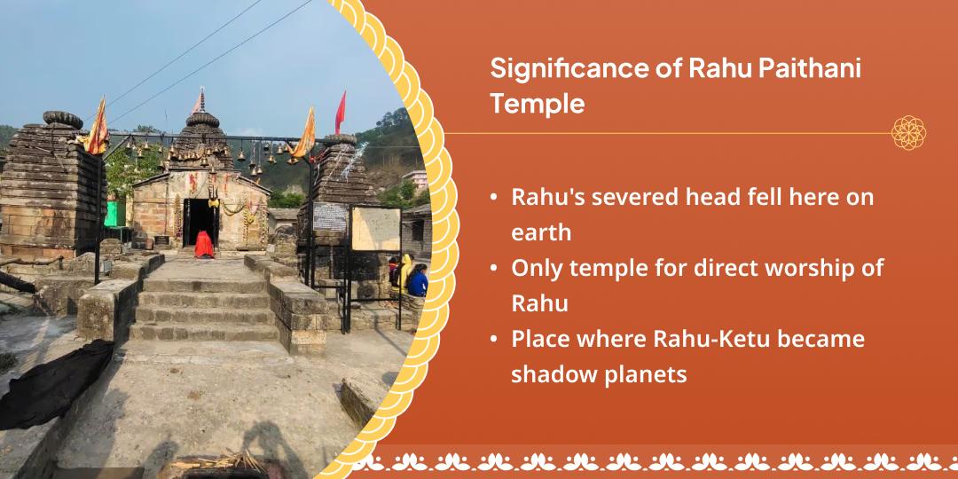 Kalashtami Rahu Dosh Shanti Paithani Chadhava
