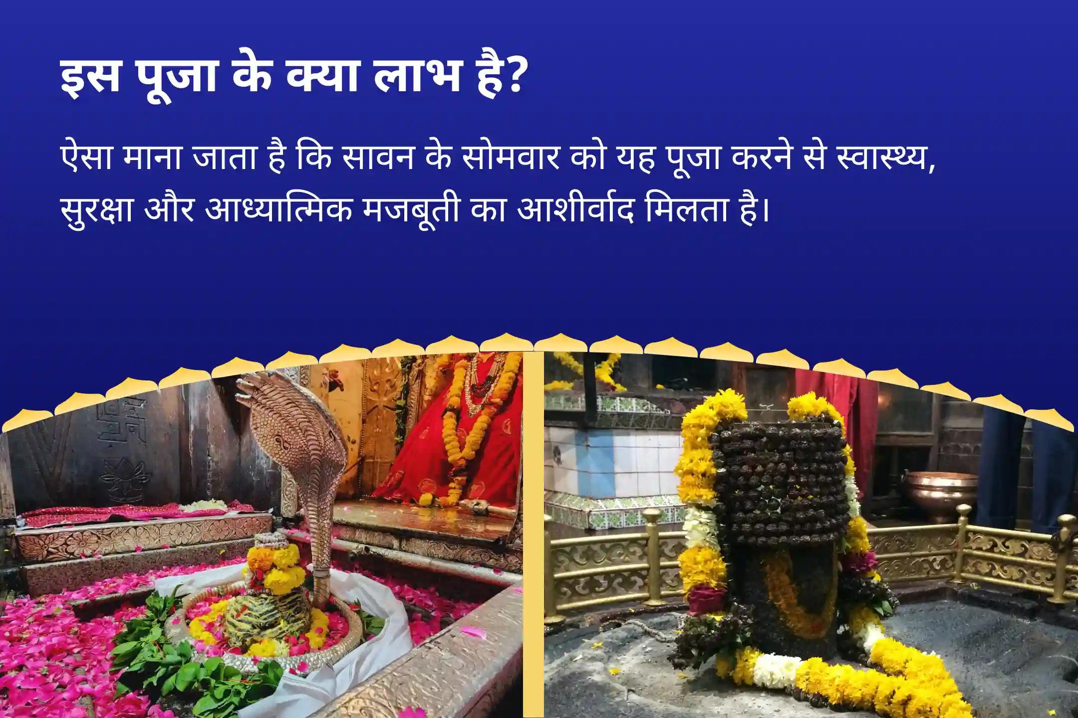 स्वास्थ्य, सुरक्षा और आध्यात्मिक मजबूती के लिए दिव्य आशीर्वाद सावन सोमवार ज्योतिर्लिंग कॉम्बो विशेष घृष्णेश्वर रुद्राभिषेक एवं ओंकारेश्वर 1,00,008 शिव पंचाक्षरी महामंत्र जाप