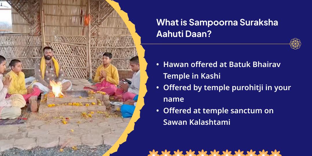 Sawan Kalashtami Shiva Nagari Kashi Hawan Aahuti Seva