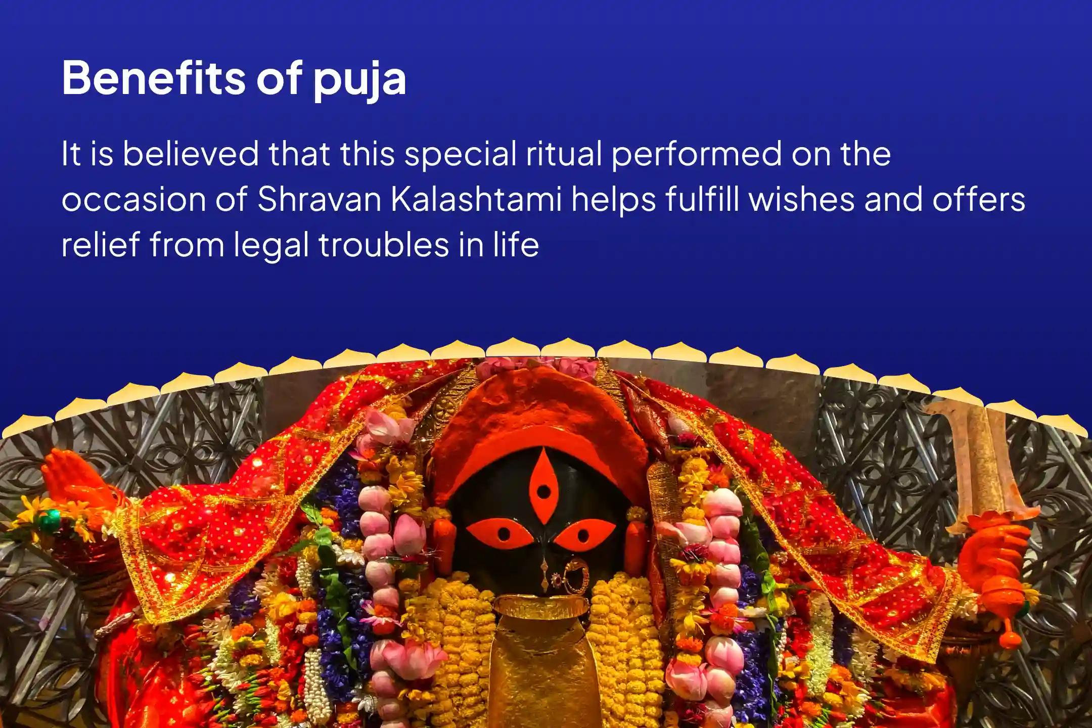 Shravan Kalashtami Special - Break free from evil influences Shatru Vimochan & Kalika-Vishnu Kavach Anushthan for overcoming court cases, hidden enemies, jealousy, and mental chaos