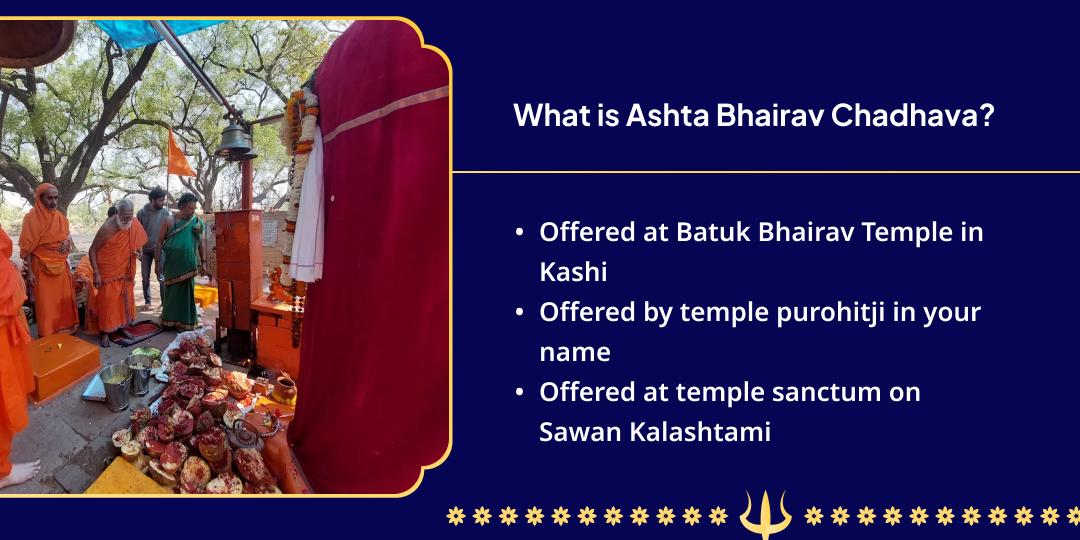 Sawan Kalashtami Kashi Ashta Bhairav Chadhava