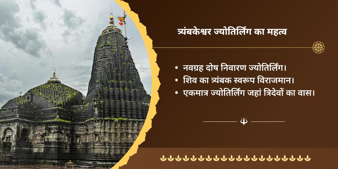 सावन सोमवार अष्टम ज्योतिर्लिंग त्र्यंबकेश्वर चढ़ावा