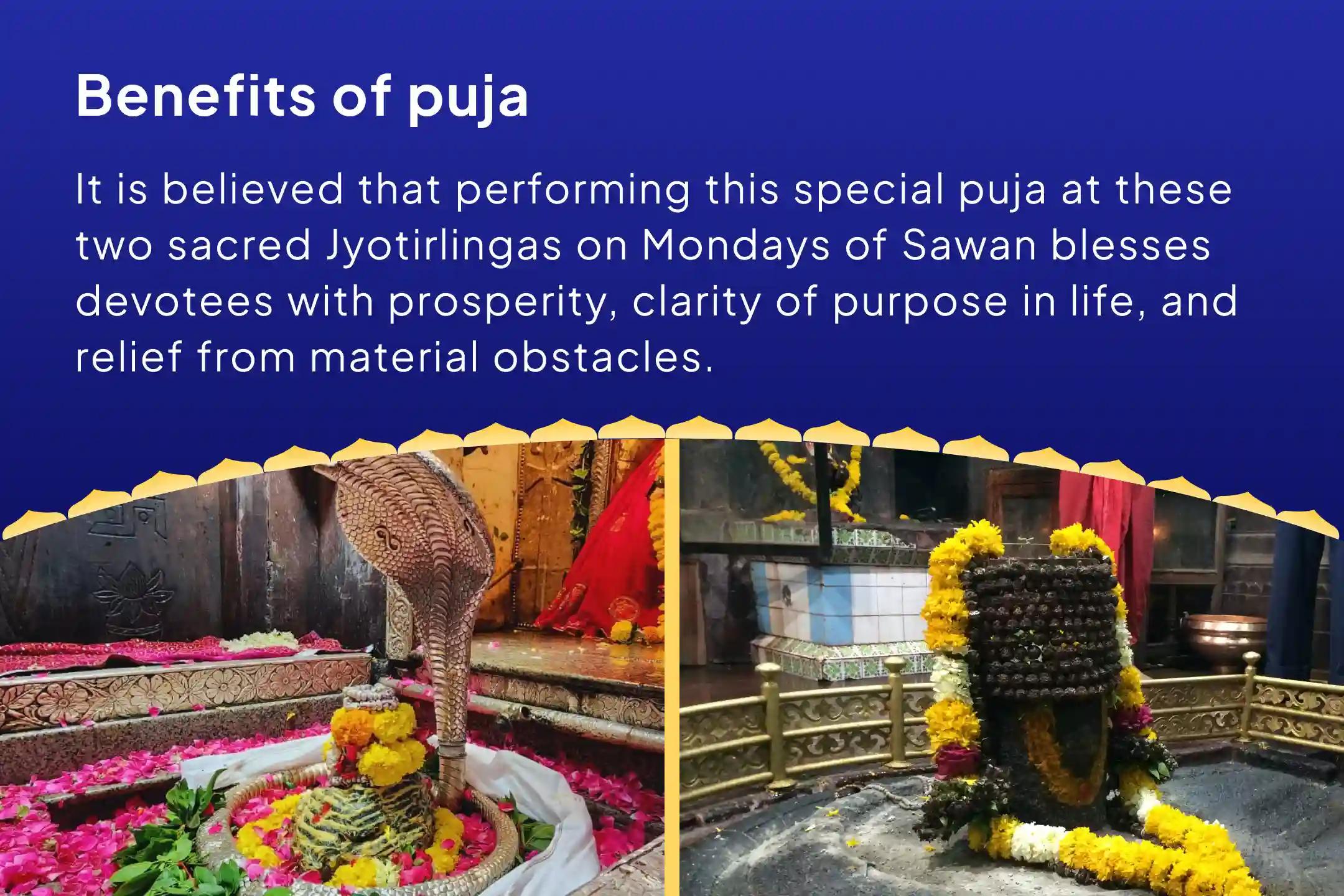 Sawan 3 Somvaar 2 Jyotirlingas Special 3 Sawan Somvaar Rudrabhishek at Omkareshwar and Grishneshwar Jyotirlinga For Blessings of Abundance, Purpose, and Freedom from Material Hurdles