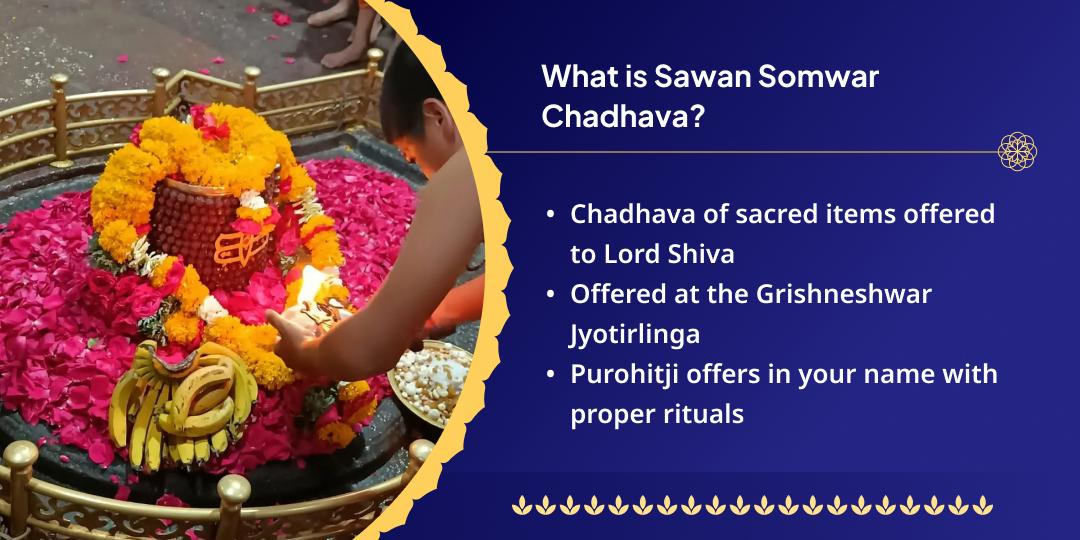 Sawan Somwar Grishneshwar Jyotirlinga Chadhava
