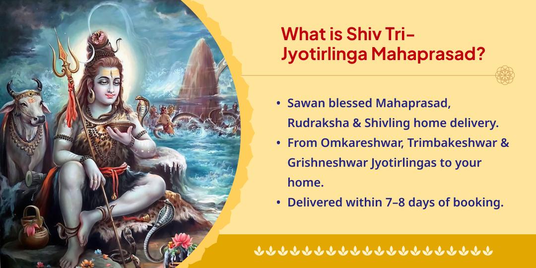 Sawan Tri-Jyotirlinga Blessed Mahaprasad Home Delivery