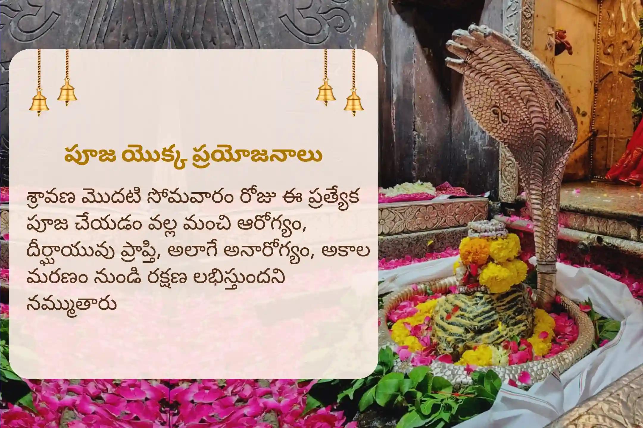 స్వస్థత మరియు దీర్ఘాయువుకు, అలాగే అనారోగ్యం మరియు అకాల మరణం నుండి రక్షణకు శ్రావణ మొదటి సోమవారం 108 మంది బ్రాహ్మణుల 10.08 లక్షల జపం ఓంకారేశ్వర 10,08,000 మహామృత్యుంజయ మహానుష్ఠానం మరియు పంచామృత రుద్రాభిషేకంలో పాల్గొనండి.