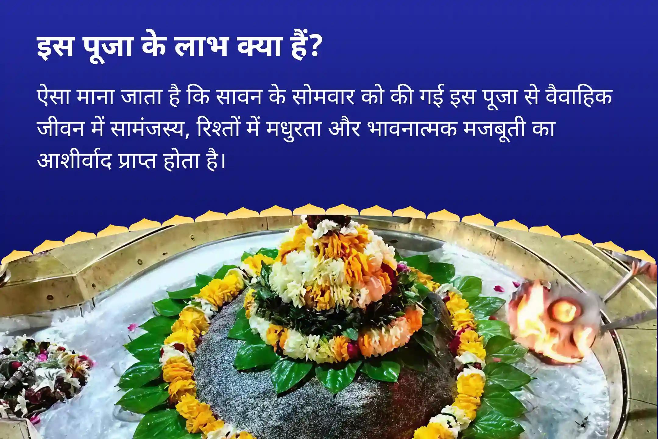 वैवाहिक सद्भाव, रिश्ते में स्थिरता और प्रेम आशीर्वाद के लिए सावन सोमवार विशेष - काशी में शिव-शक्ति कल्याण महोत्सव गौरी केदारेश्वर शिव-पार्वती विवाह पूजन एवं अर्धनारीश्वर अभिषेक