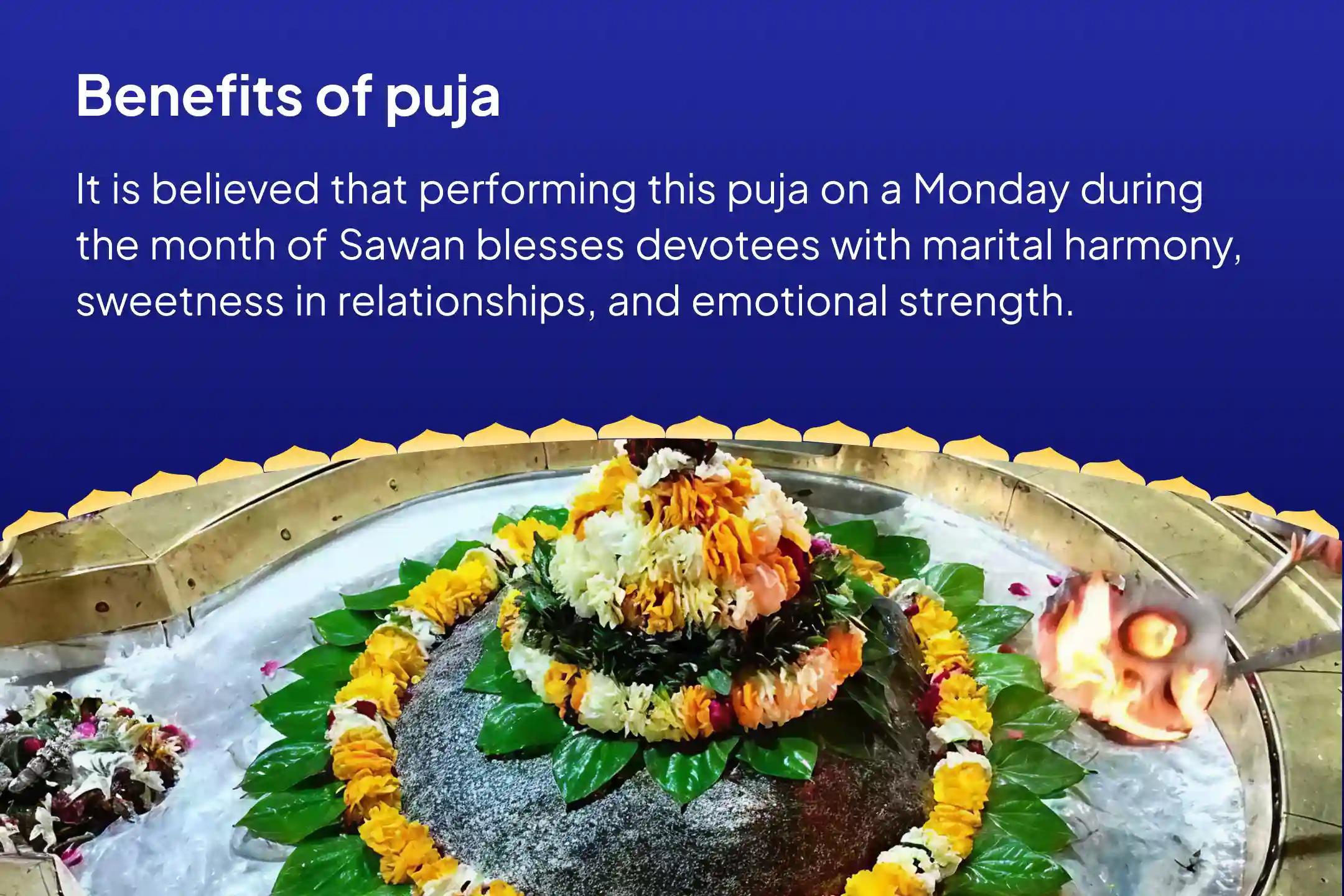 Sawan Somvaar Special - Shiv-Shakti Kalyana Mahotsav in Kashi Gauri Kedareshwar Shiv-Parvati Vivah Pujan & Ardhanarishwara Abhishek for Marital Harmony, Relationship Stability, and Love Blessings