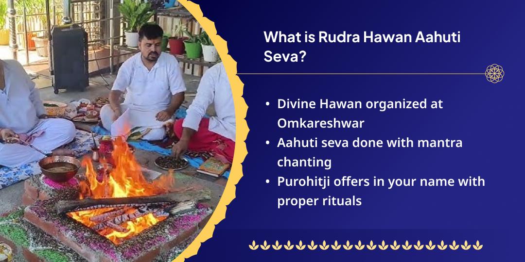 Sawan Somwar Omkareshwar Rudra Hawan Aahuti Seva