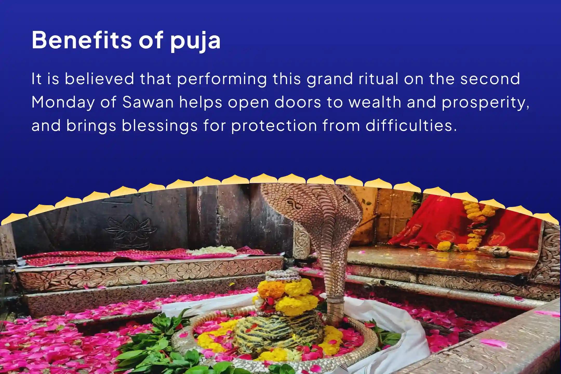 Sawan Masik Shivratri Special: 3-Day 21 Dravya Maha Rudrabhishek and 1.08 Lakh Shiv Panchakshari Mantra Jaap 21 Dravya Maha Rudrabhishek and 1.08 Lakh Shiv Panchakshari Mantra Jaap for Blessings of Health, Wealth, Prosperity, and Obstacle Removal