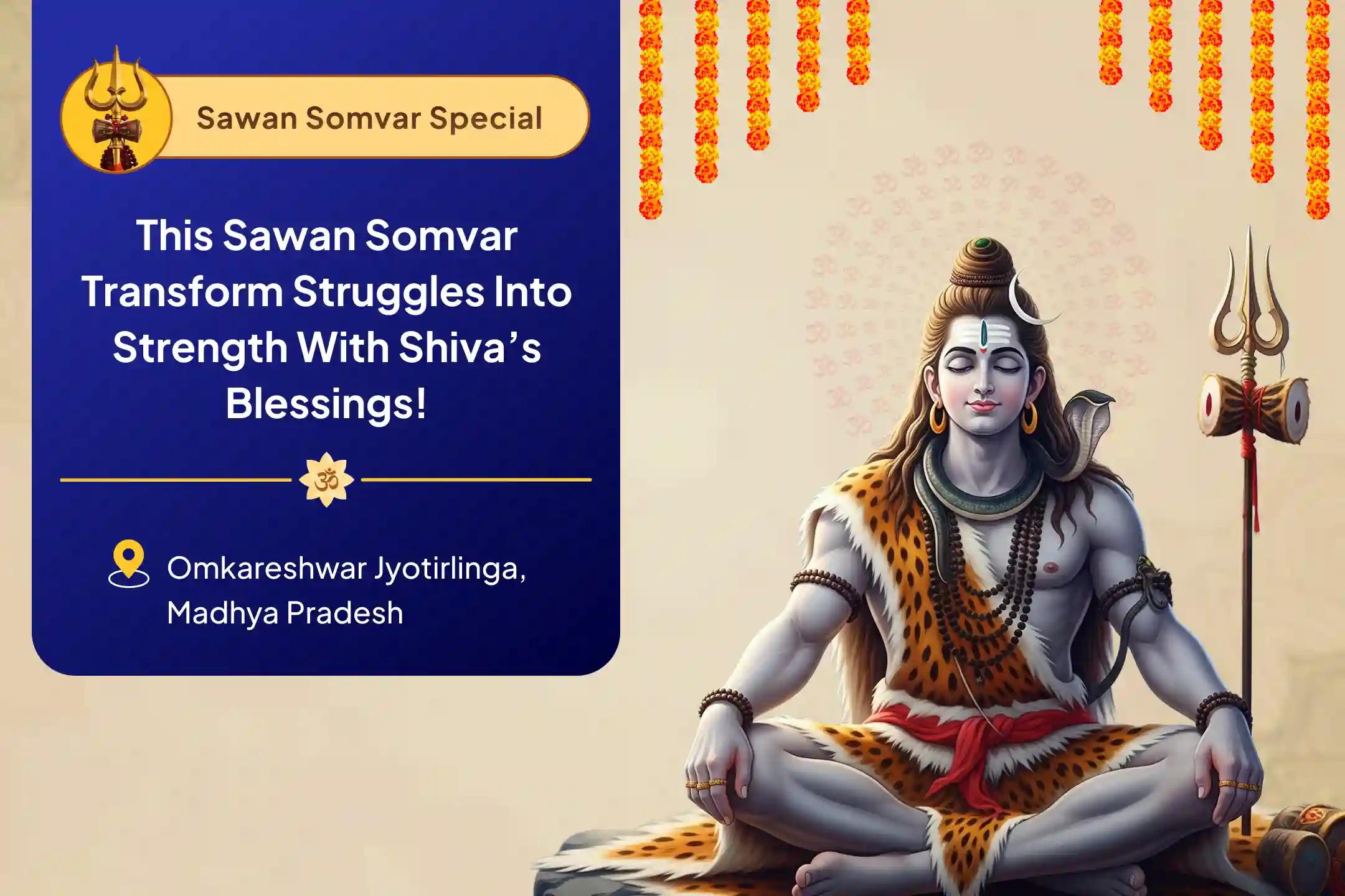 This Sawan Somvar Transform Struggles into Strength with Shiva’s Blessings Shiv Puja and Rudrabhishek for Healing, Protection, and Warding Off Untimely Misfortunes