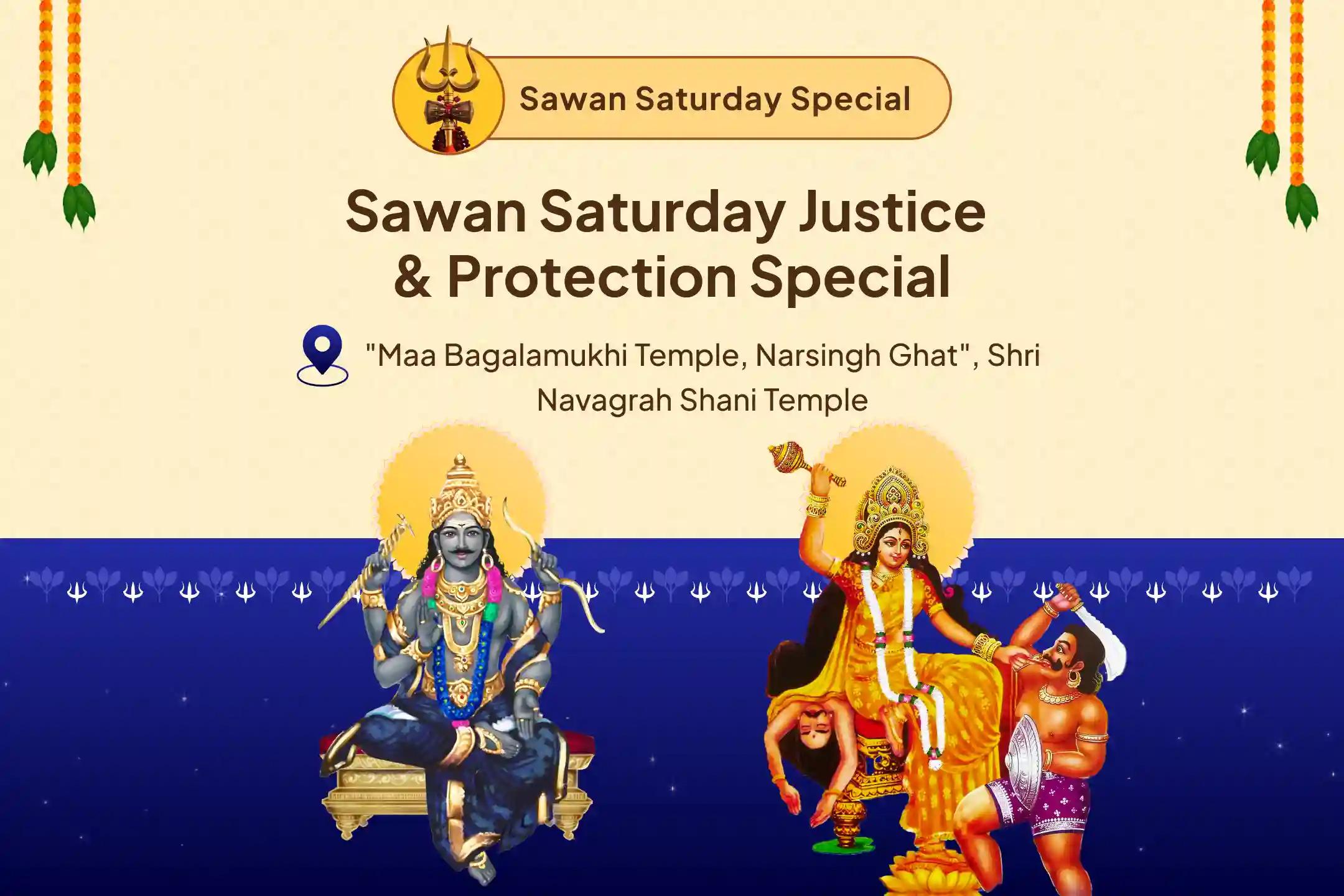 Saturday Justice & Protection Special Shani-Bagalamukhi Dual Energy Combo Puja and Yagya For Legal Victory and Resolving Conflicts