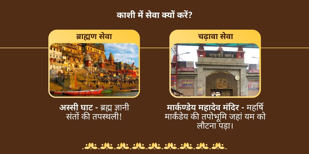 सावन अमावस्या काशी ब्राह्मण सेवा-मार्कण्डेय महादेव चढ़ावा