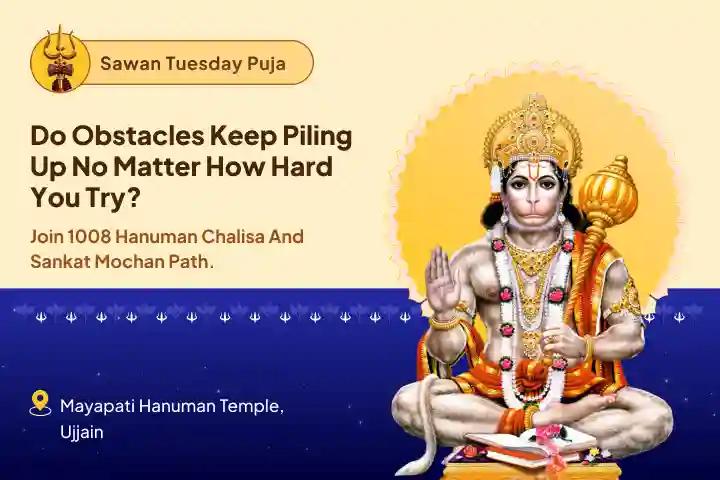 Sawan Lord Hanuman Tuesday Special 1008 Hanuman Mool Mantra Jaap and Sunderkand Path for Strength, Courage & Focus in Challenging Times