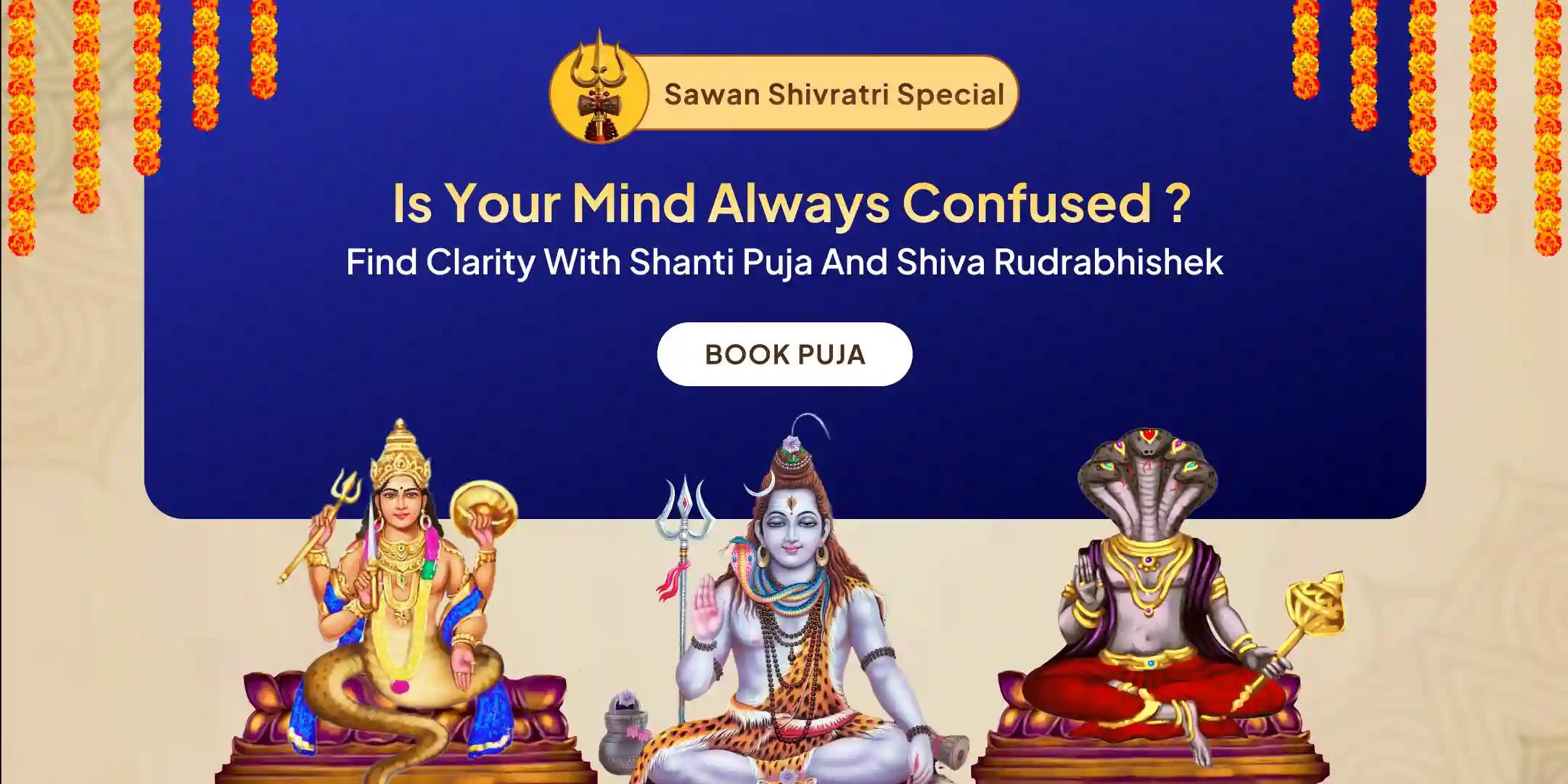 Rahu-Ketu Dosha Shanti Puja and Shiva Rudrabhishek