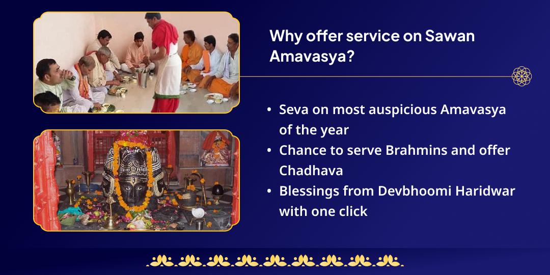 Sawan Amavasya Haridwar Brahmin Seva & Shiv Mantra Chadhava 