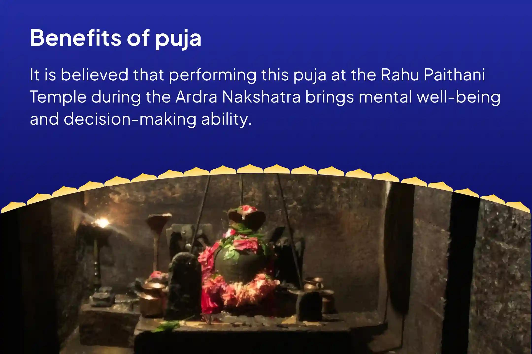 Rahu Paithani Nakshatra of Rahu Special 18,000 Rahu Mool Mantra Jaap and Dashansh Havan For Blessing of Mental Well-Being and Improved Judgement