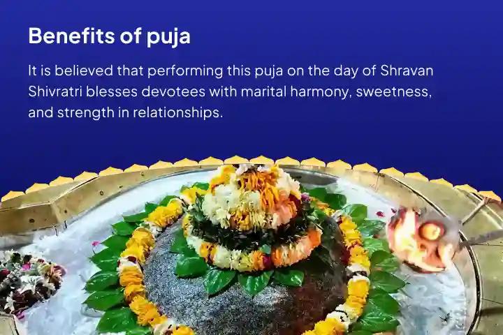 Sawan Shivratri Special – Shiva-Shakti Kalyan Mahotsav in Kashi Gauri Kedareshwar Shiv-Parvati Vivah Puja & Ardhanarishwar Abhishek for blessings of marital harmony, stability in relationships, and love