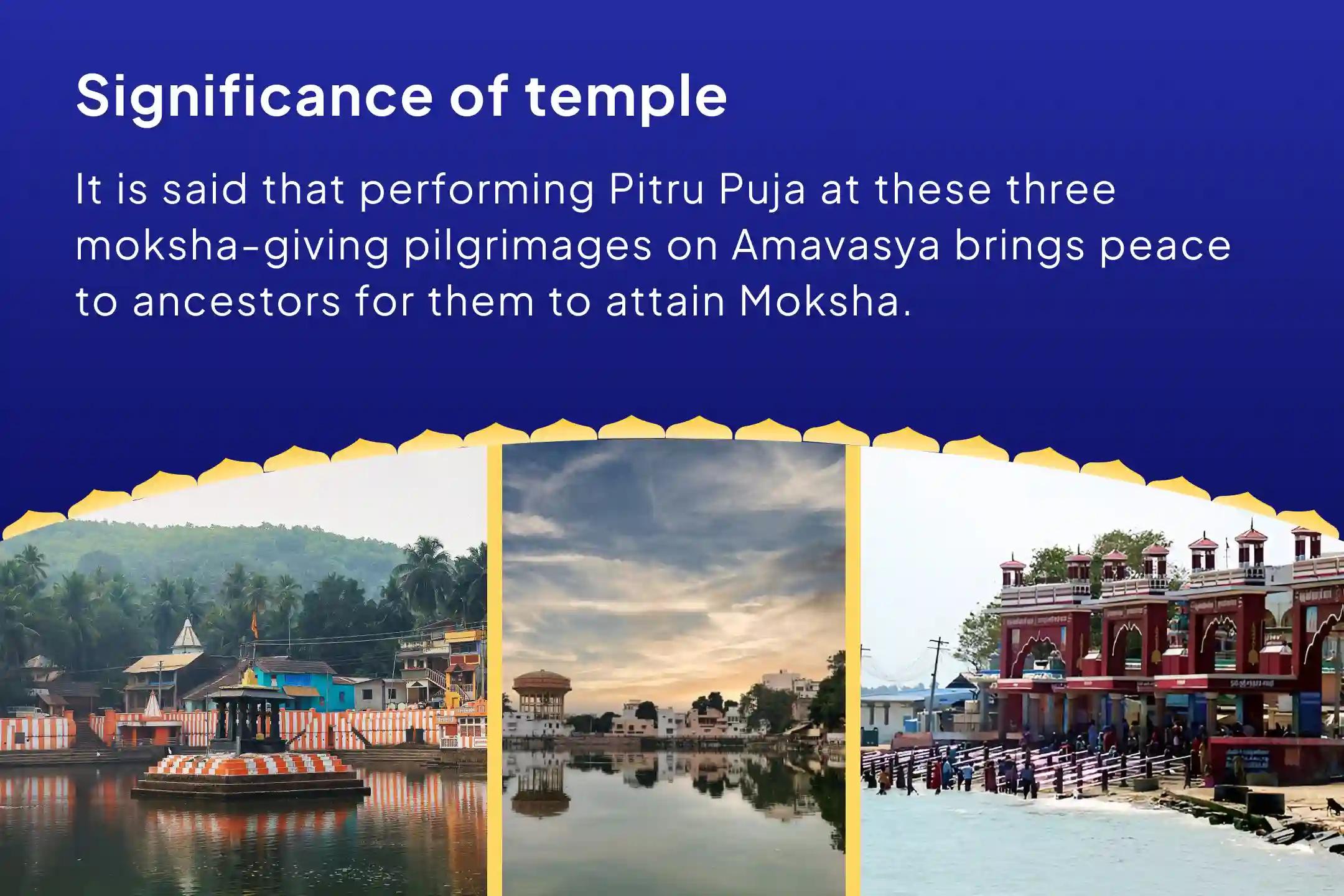 Sawan - Pitru Mukti and Blessings - 3 Moksha Tirth Amavasya Special Kashi-Rameshwaram-Gokarna Amavasya Pitru Shanti Puja and Yagya For peace across both mother’s and father’s lineages