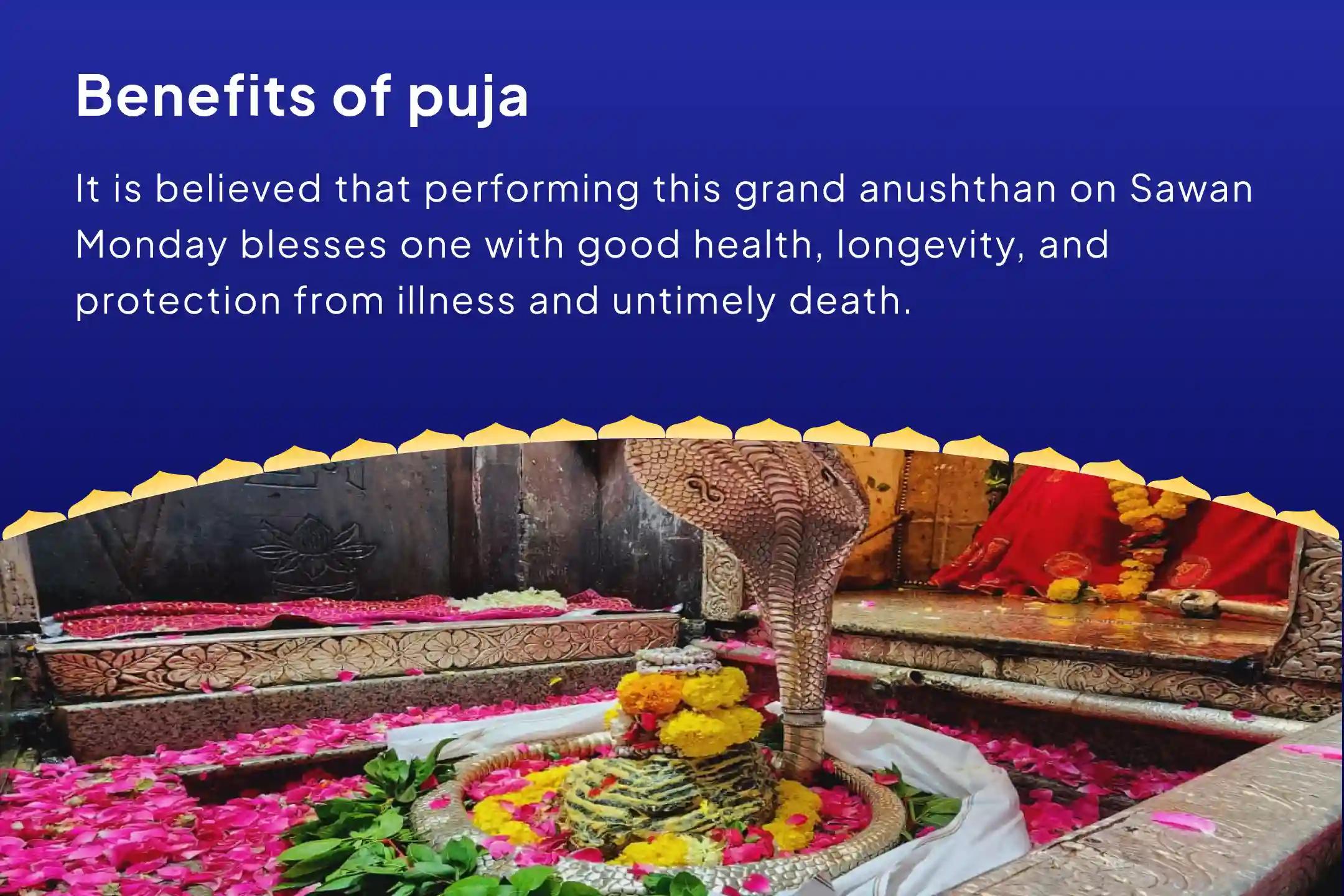 Sawan Somwar 10.08 Lakh Jaap by 108 Brahmins Omkareshwar 10,08,000 Mahamrityunjaya Maha Anushthan & Panchamrit Rudrabhishek For Healing, Longevity, and Protection From Illness and Untimely Death
